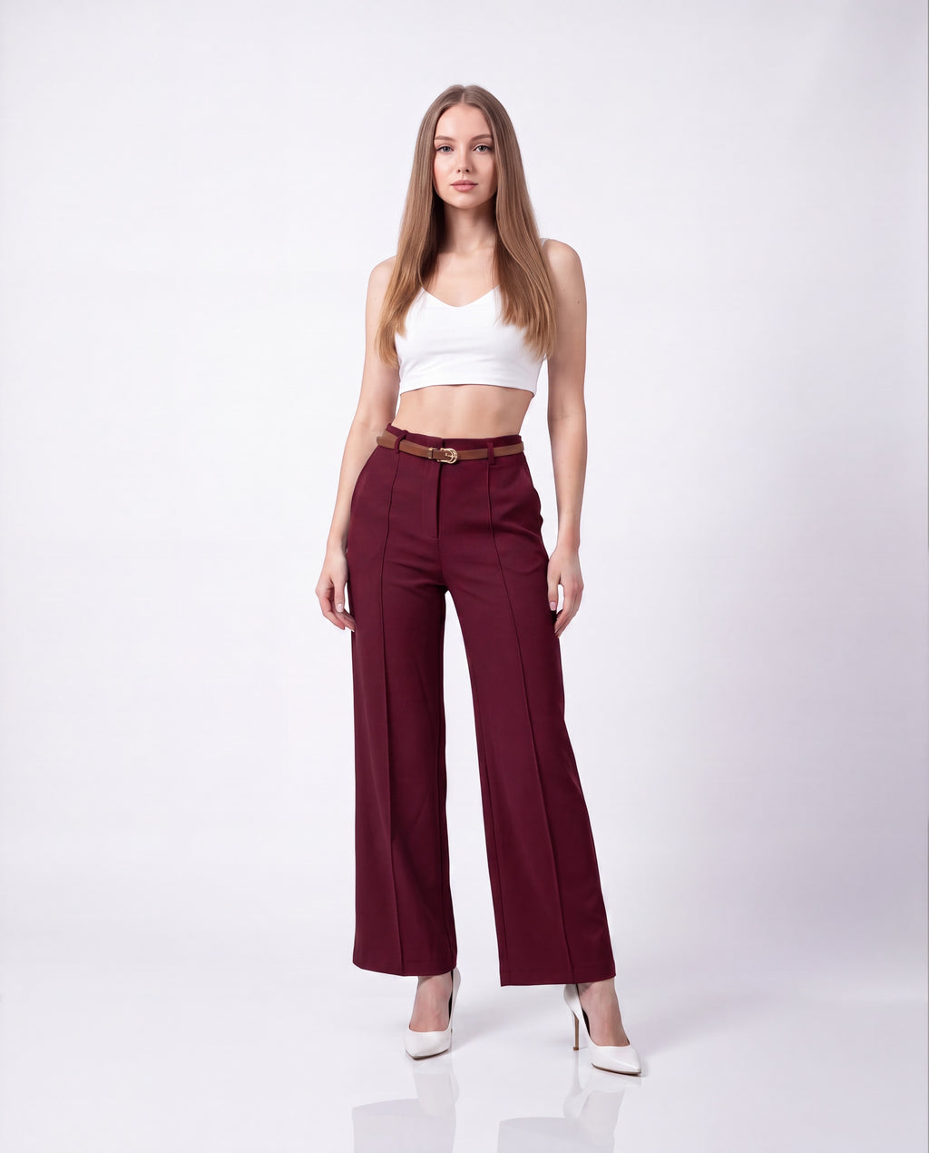 Pantalón Sofía con cinturón