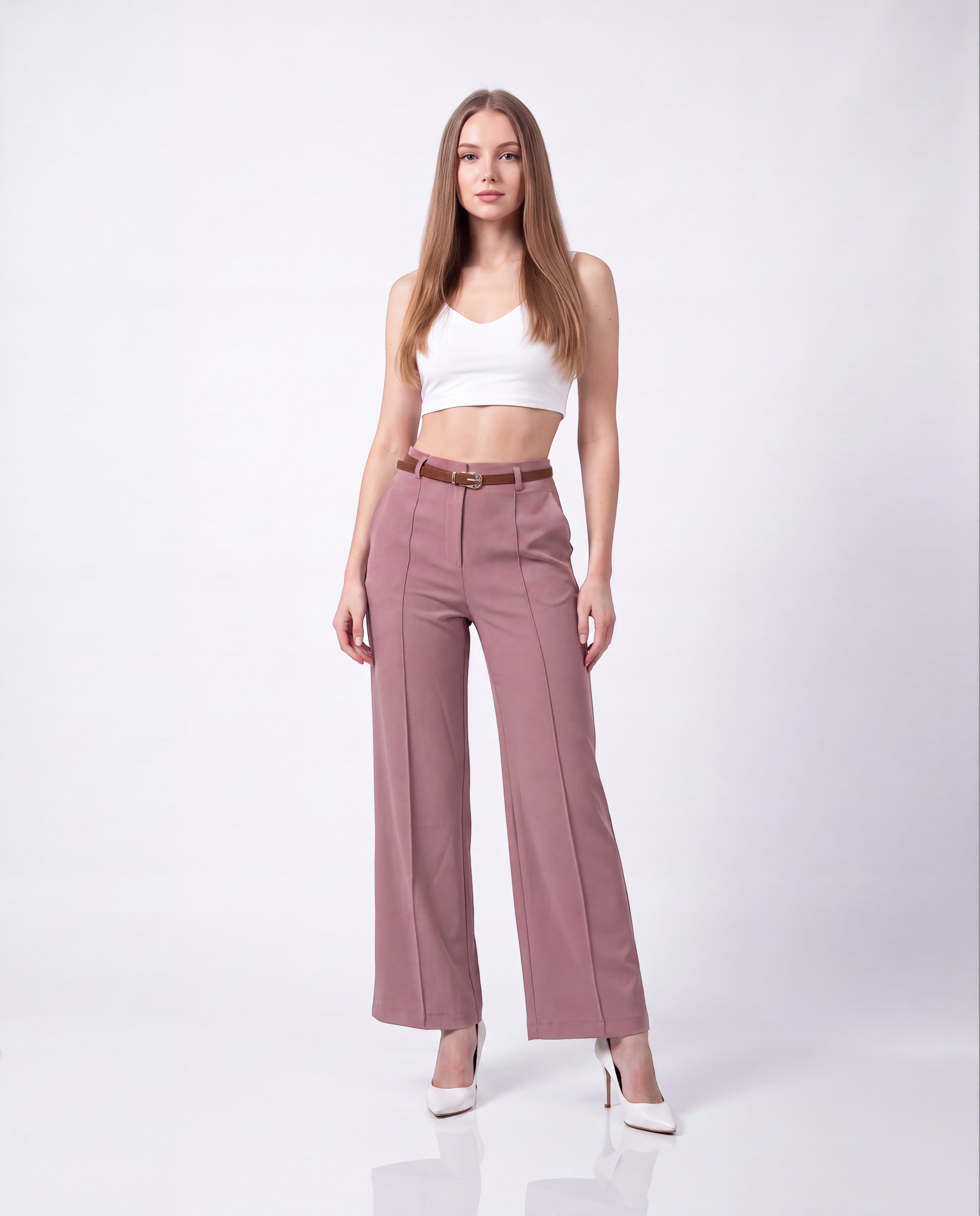 Pantalón Sofía con cinturón