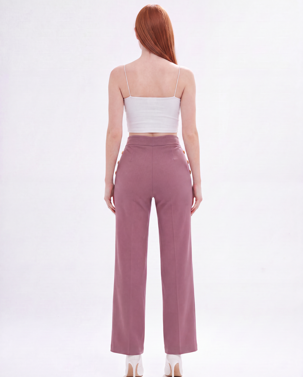 Frida 6-Button Pants