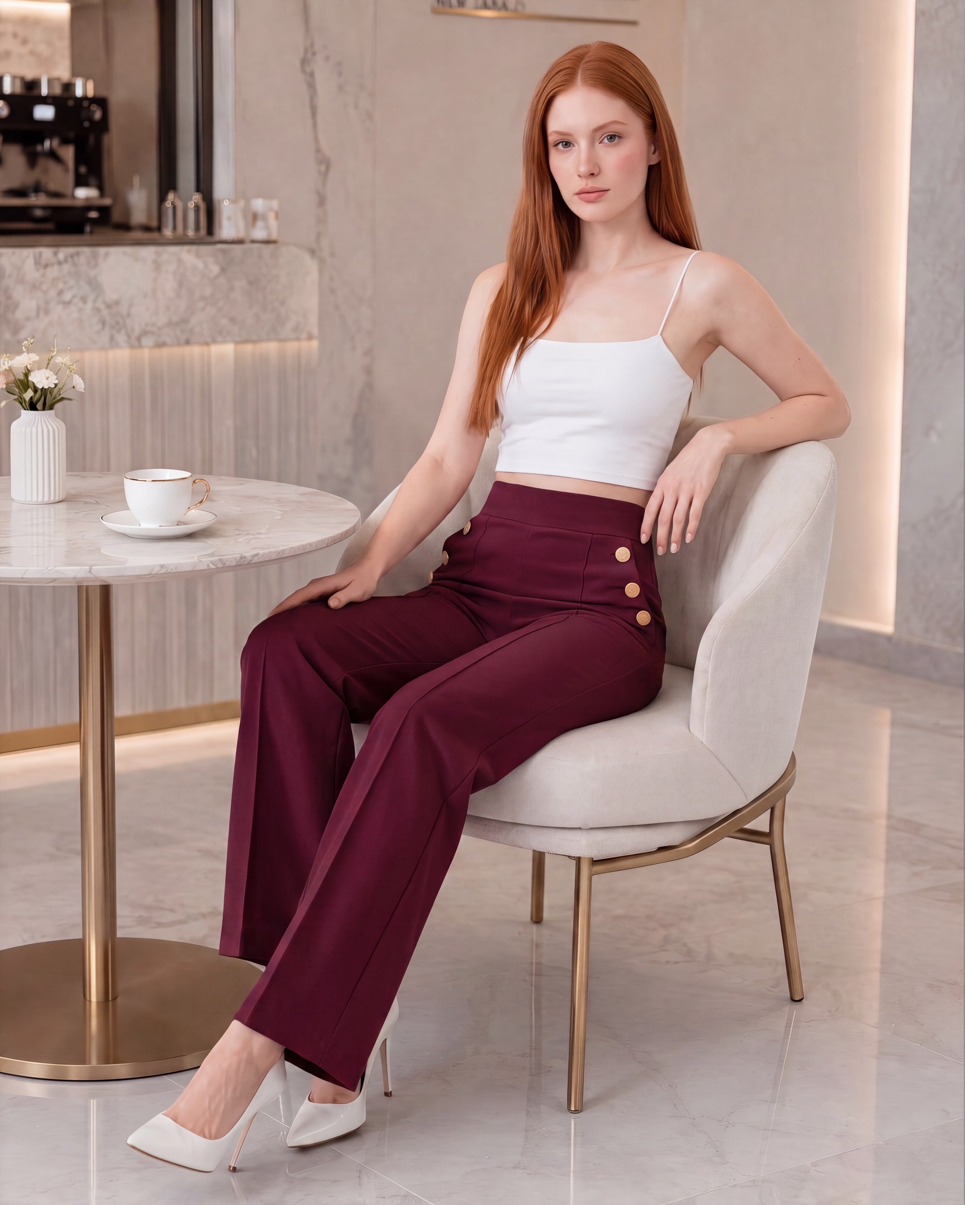 Pantalón Frida 6 Botones