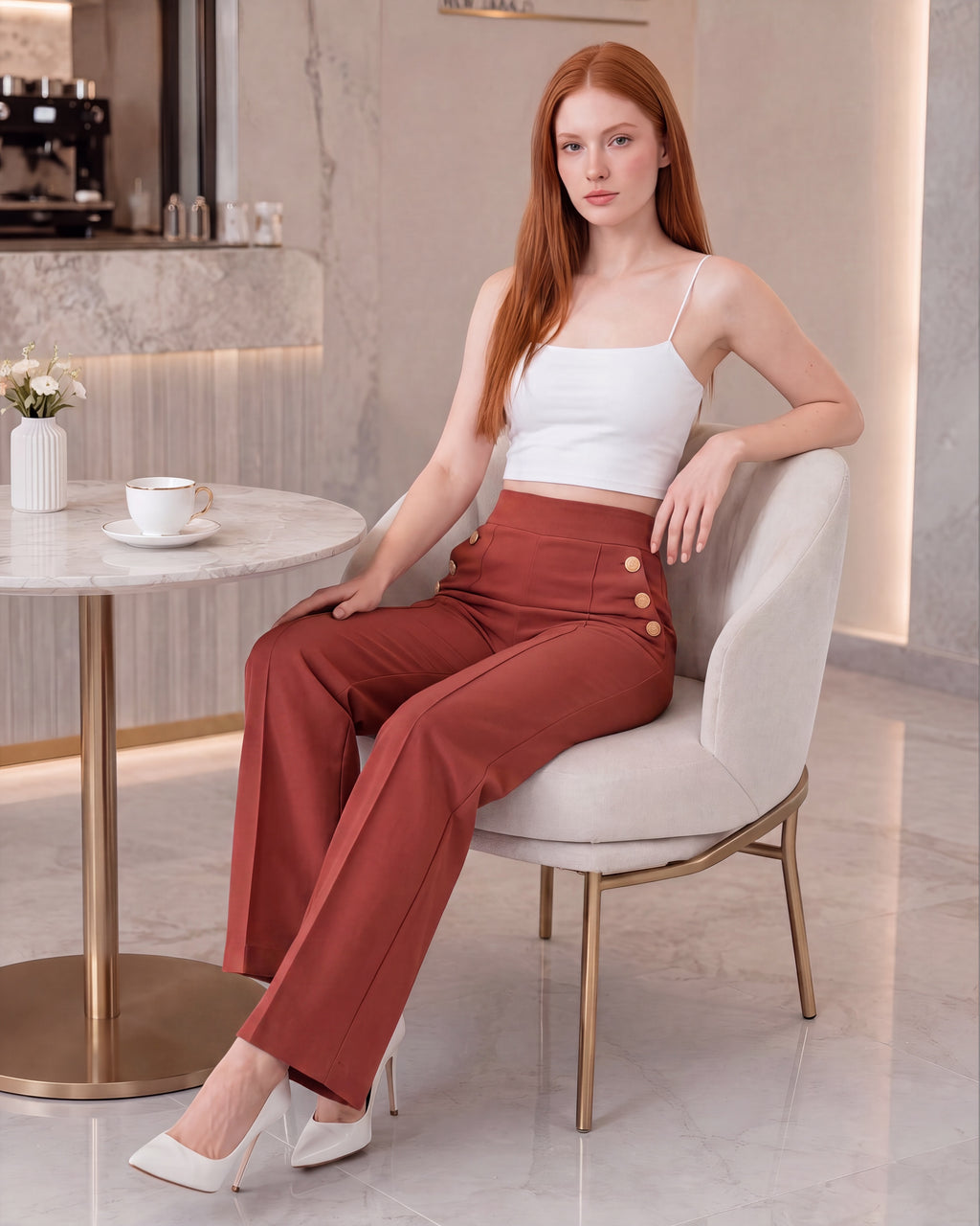 Pantalón Frida 6 Botones