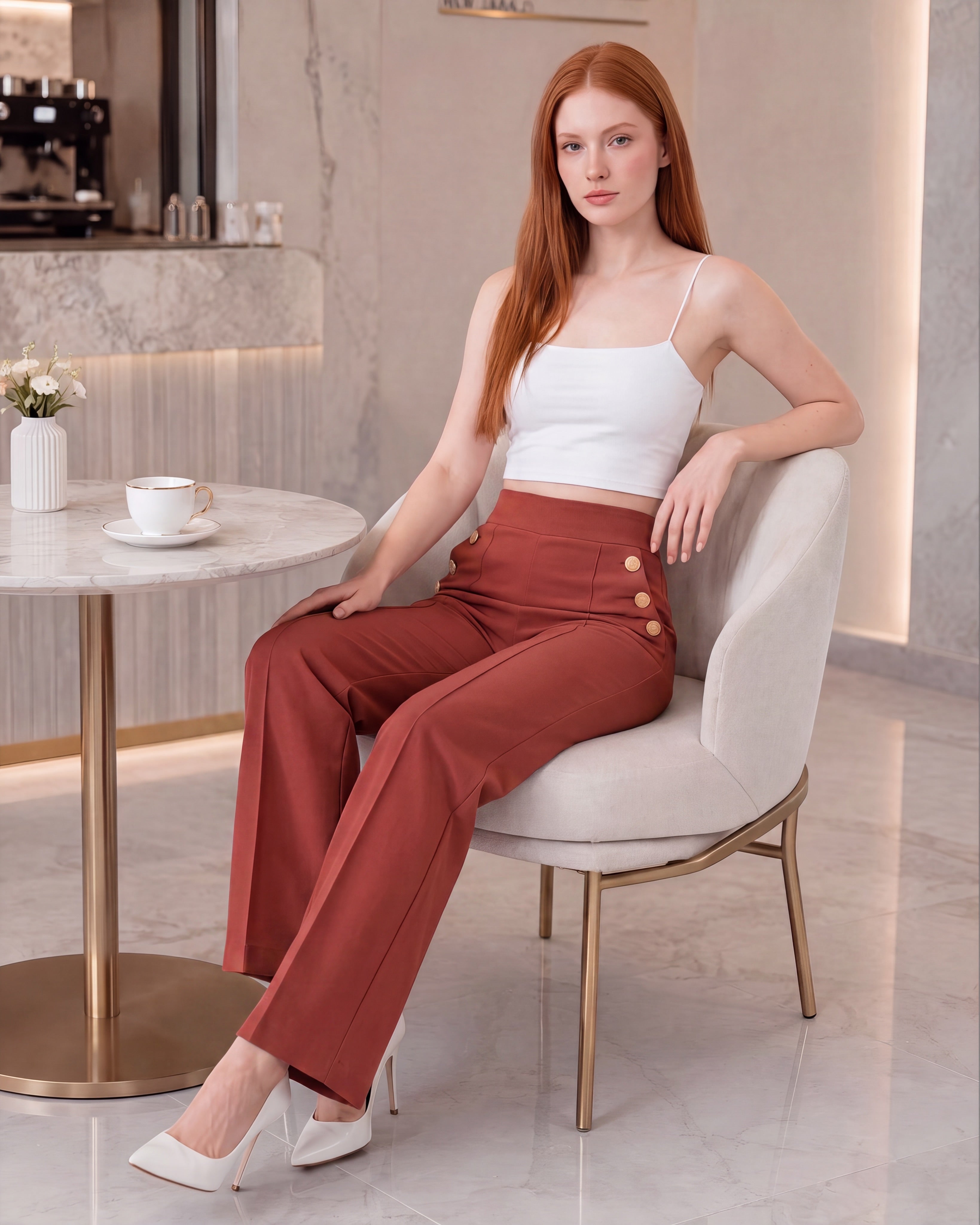 Pantalón Frida 6 Botones